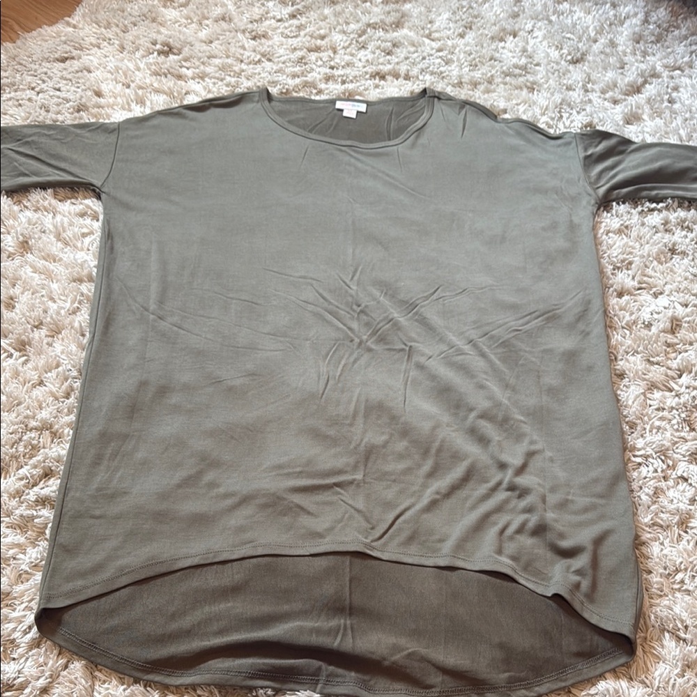 LuLaRoe Olive Green XS Top